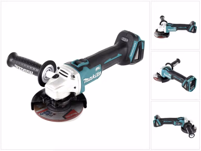 Makita DGA 504 Z 18 V Smerigliatrice angolare brushless a batteria 125 mm - senza batteria, senza caricatore
