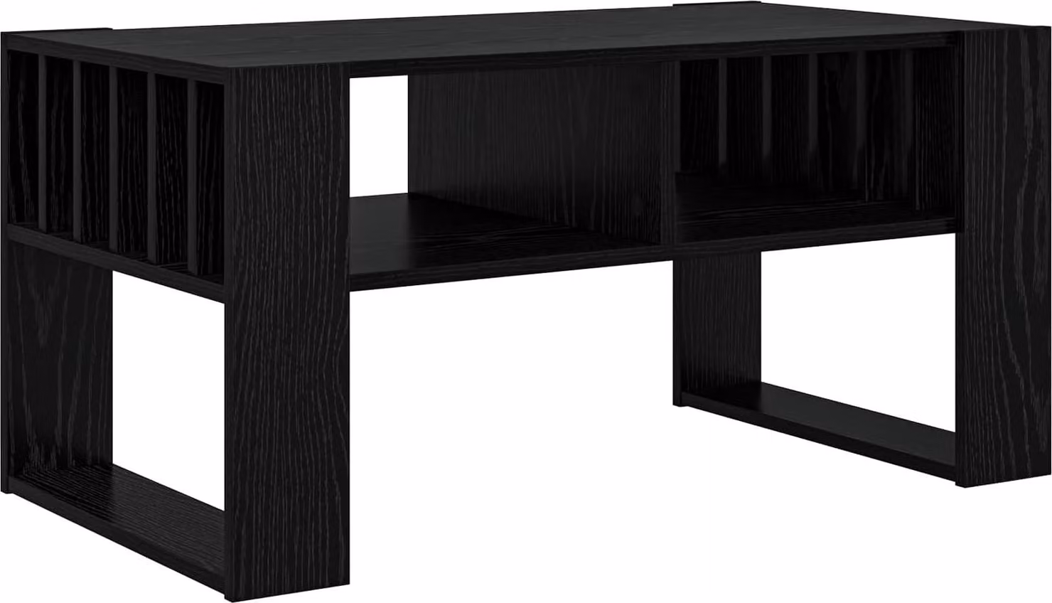 Tavolino da salotto Rovere Nero 92 x 49,5 x 45 cm