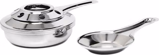 Bruciatore con chiusura Kaufgut in acciaio colore argento