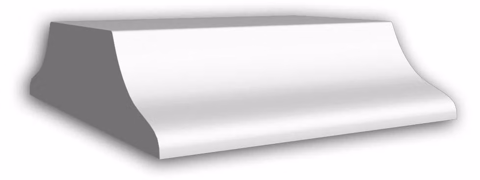Blocco di supporto Profhome 478101 Cornice della facciata in stile neoclassico
