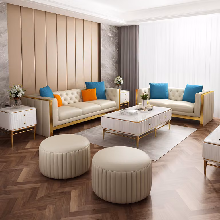 Sofagarnitur 3 2 Sitzer Set Design Sofa Polster Couchen Couch Modern Luxus
