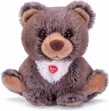 Peluche Orsetto (15x16x15cm) BUSSI Marrone 18192