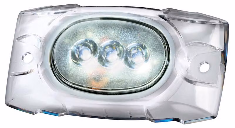 Faretto subacqueo a LED, blu 12/24V , 1 pezzo