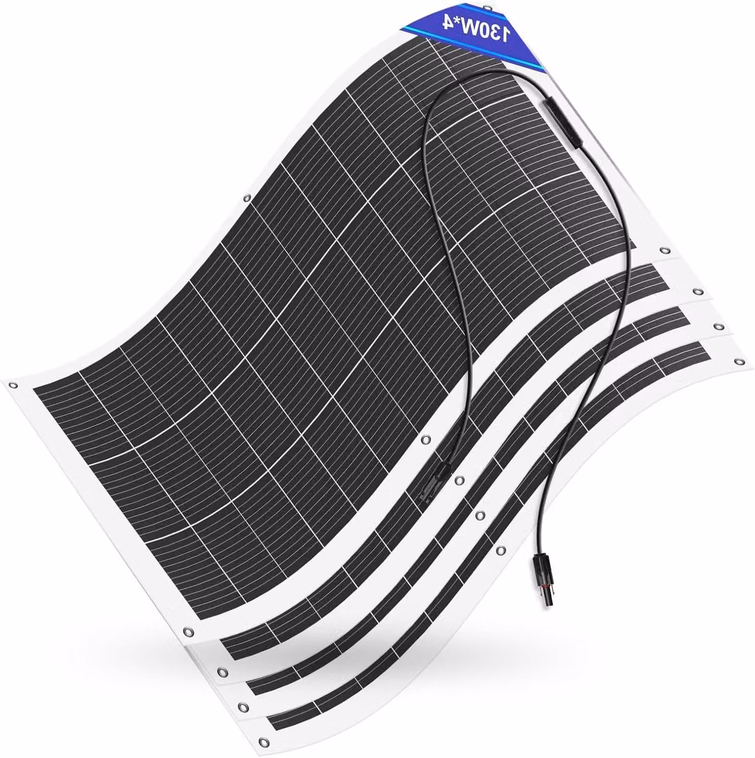 Kit di pannelli solari flessibili - Pannelli solari pieghevoli - Moduli solari - Energia solare portatile