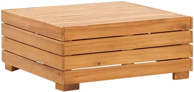Set di Divani da Giardino a L con Cuscini vidaXL in Legno di Acacia e Colore Grigio