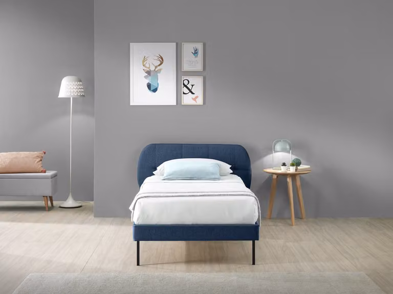 Letto MADRID 90 x 200 cm Blu