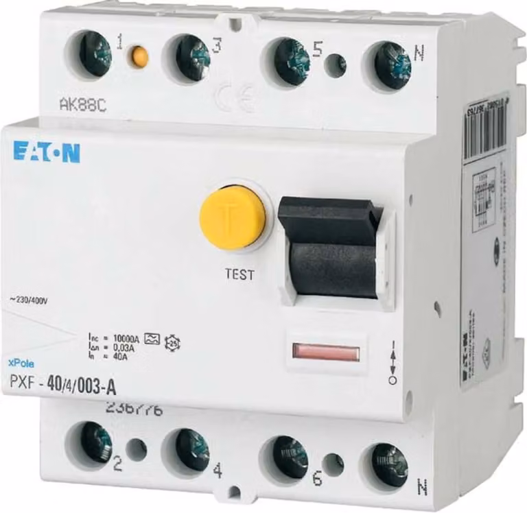 Interruttore automatico Eaton PXF-63/4/05-A interruttore differenziale (236805)