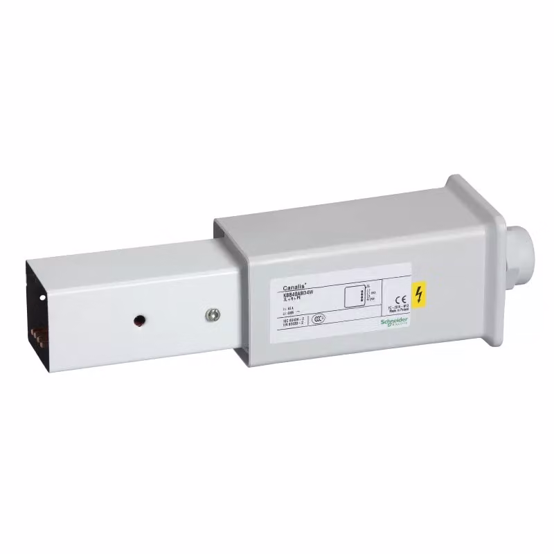 Schneider Electric KBB Alimentazione terminale 40 A, montaggio a destra, 3L+N+PE, cavo di comando a distanza KBB40ABD4TW