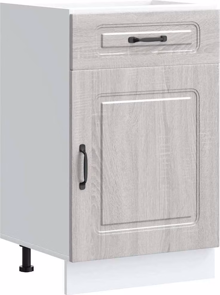 Base da Cucina Kalmar Grigio Sonoma in Legno Multistrato
