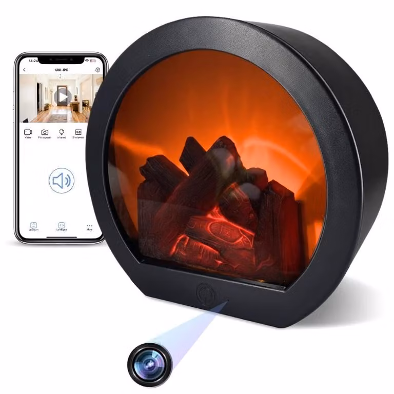 Mini Camera Caminet Elettrico iUni TH-798, Wi-Fi, Full HD, Slot Card microSD, Visualizzazione Live su telefono