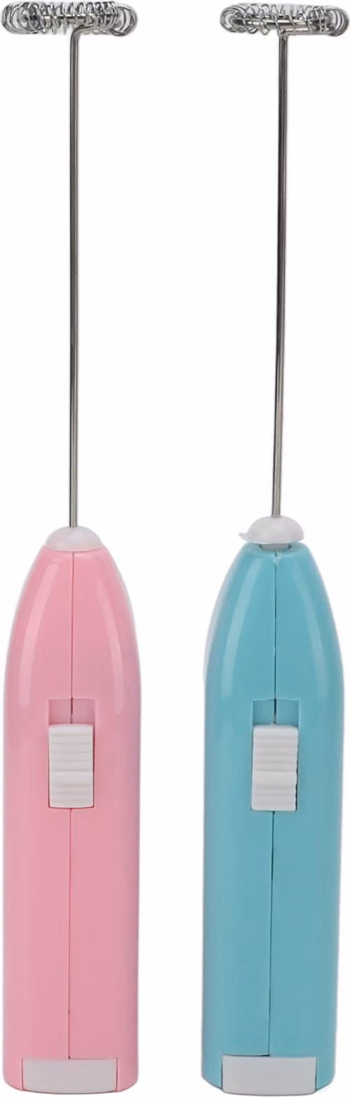 2pcs mini miscelatore a mano ad alta velocità motore una operazione agitatore elettrico in acciaio inox durevole