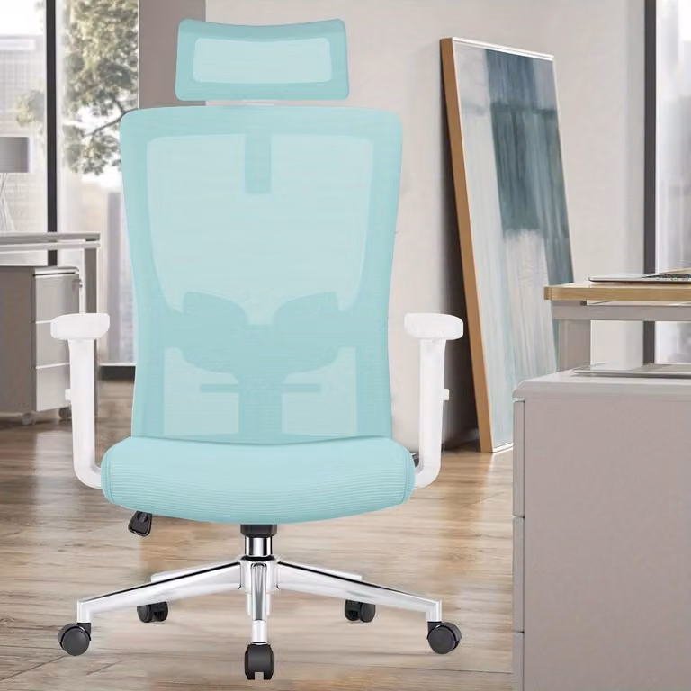 Sedia da ufficio - Sedia girevole - Sedie da ufficio - Sedia ergonomica - Supporto lombare regolabile