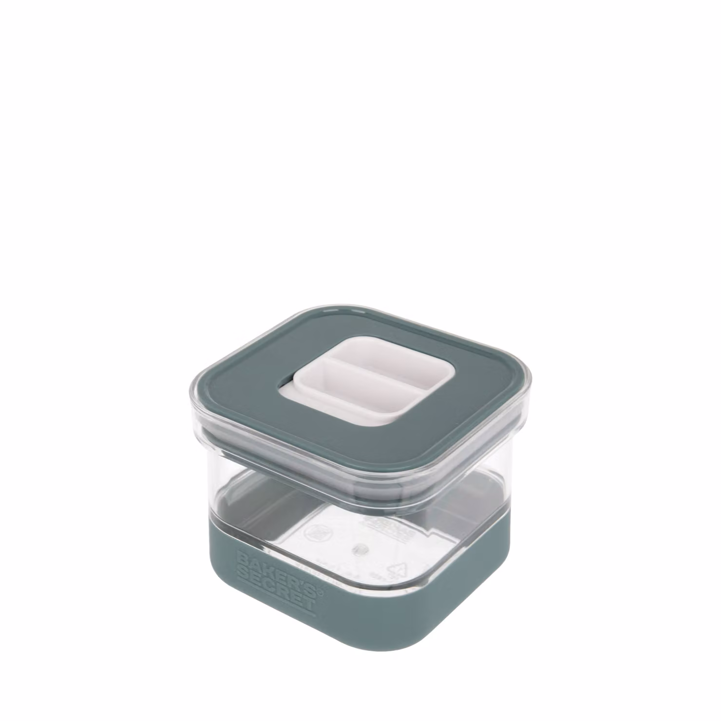 Contenitore alimenti ermetico Baker's Secret in vetro trasparente con chiusura in silicone, 400 ml – 2