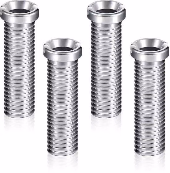 Set di 4 viti in acciaio inossidabile