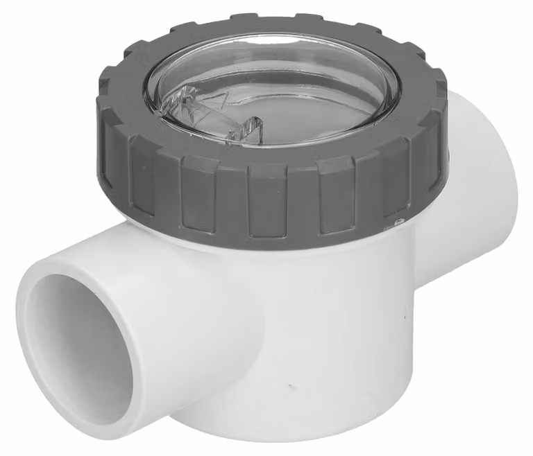 Elzusha - Valvola di non ritorno in PVC per accessori per piscine
