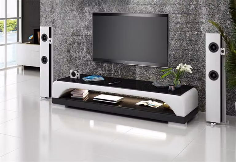 Designer rtv tv Unterschrank Anrichte Kommode Side Low Board Schrank Wohn Regal
