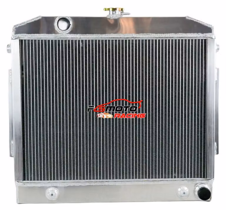 Radiatore per auto - 425x598x36 mm - Alluminio - Raffreddamento ottimale del motore per auto d'epoca