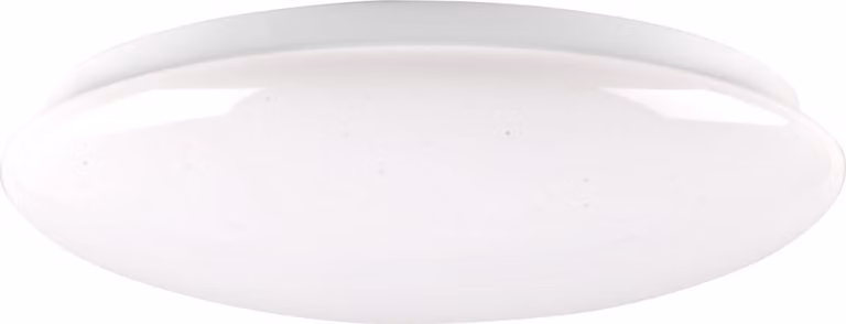 Plafoniera LED rotonda PIRIUS bianca 12W, luce bianca neutra 1400 lm, plastica, dimensioni: 6,5 x 28 x 28 cm, IP44, Polux