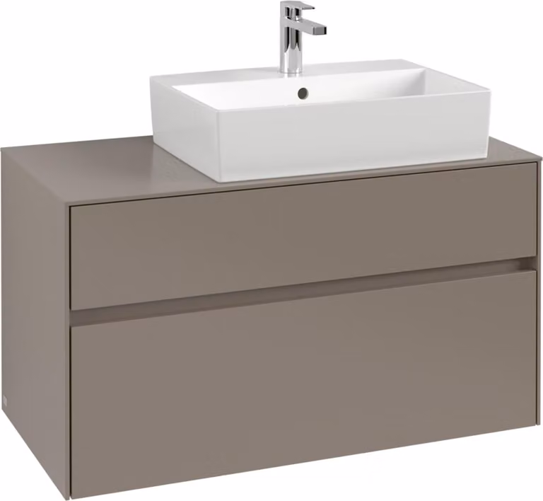 Mobiletto V&B Collaro 100x54,8x50cm, WT r, LED 7,3 W, volc bla
