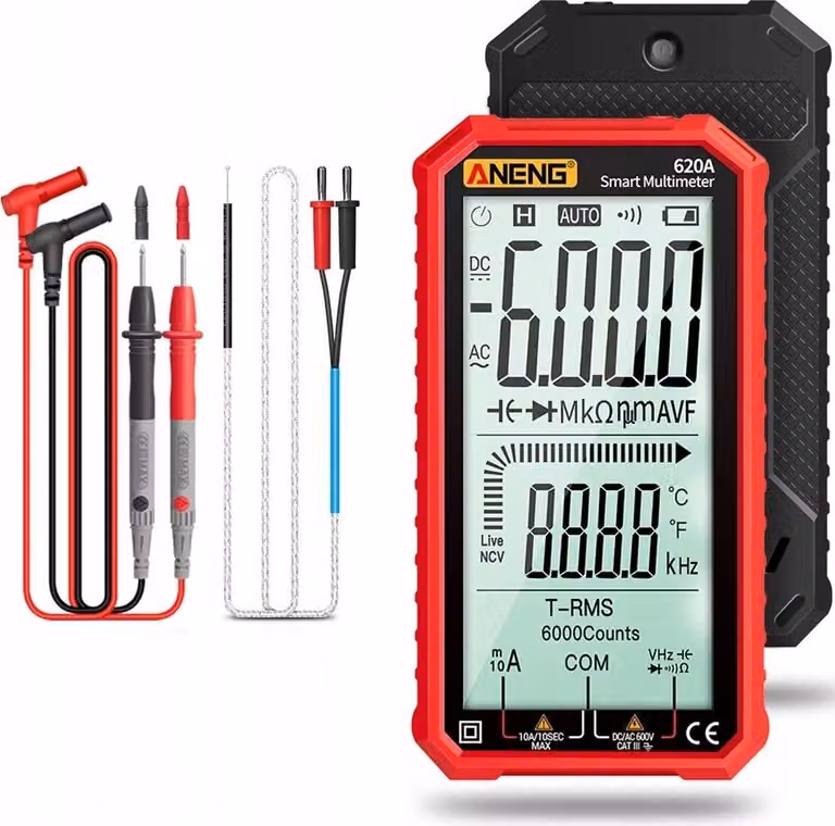 Multimetro digitale universale LCD con retroilluminazione Aneng 620A