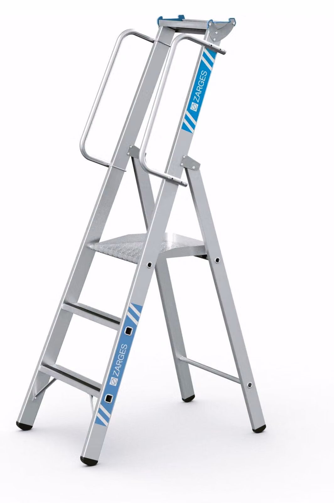 Scala a pioli LM con piattaforma a 3 gradini Z600 41632
