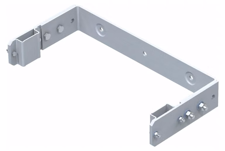 Supporto a parete regolabile 200 - 250 mm 43258