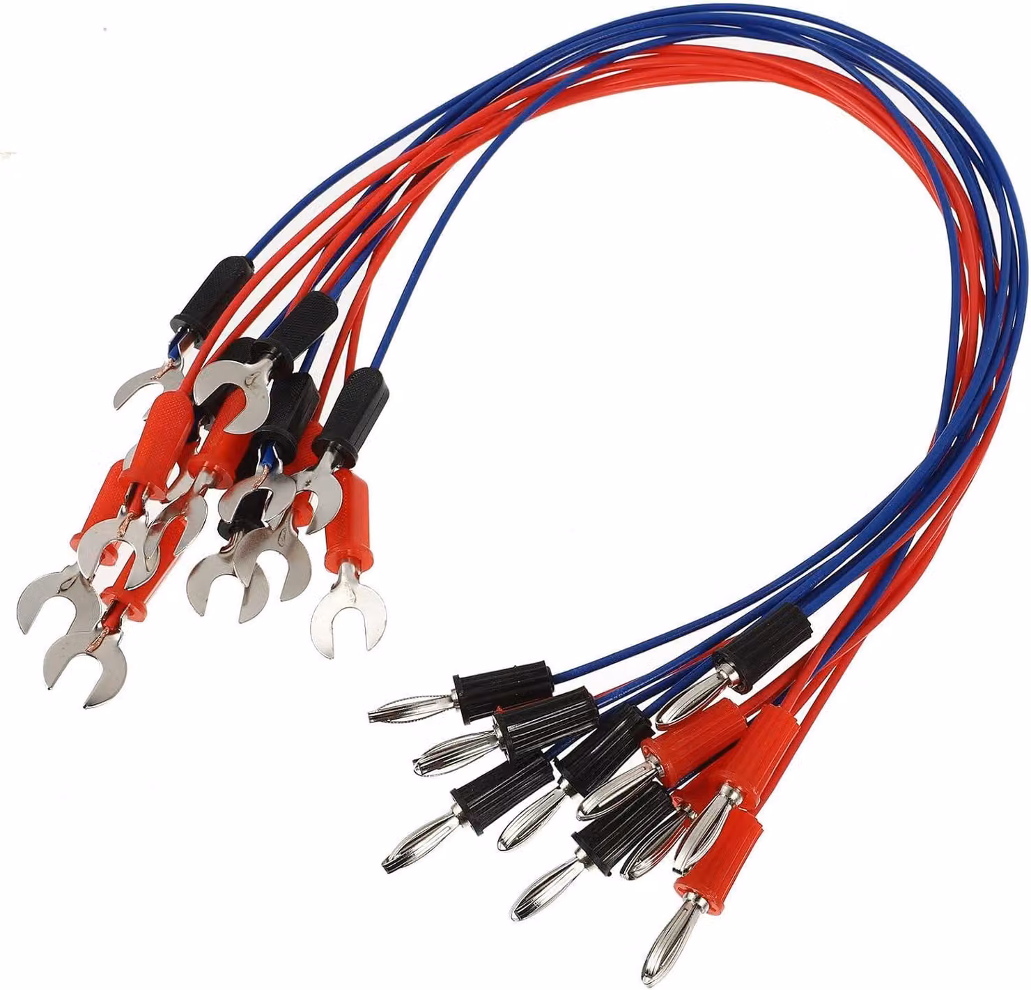Filo di rame isolato, 12 pezzi, 40 cm. Utilizzato in fisica, elettricità, come conduttore per esperimenti e attività didattiche in laboratorio e progetti scolastici