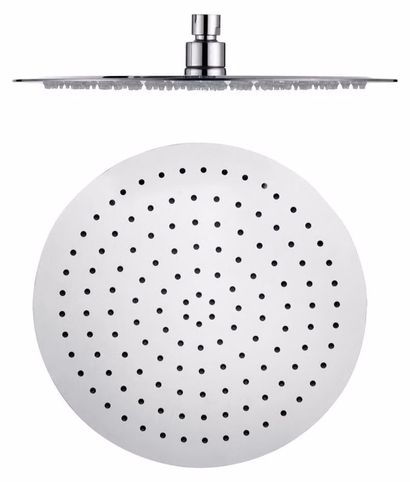 Soffione SLIM, diam. 300 mm, acciaio inox lucido