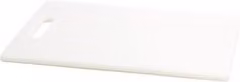 Tagliere rettangolare in plastica Bisetti Bianco L: 25 cm, P: 15 cm