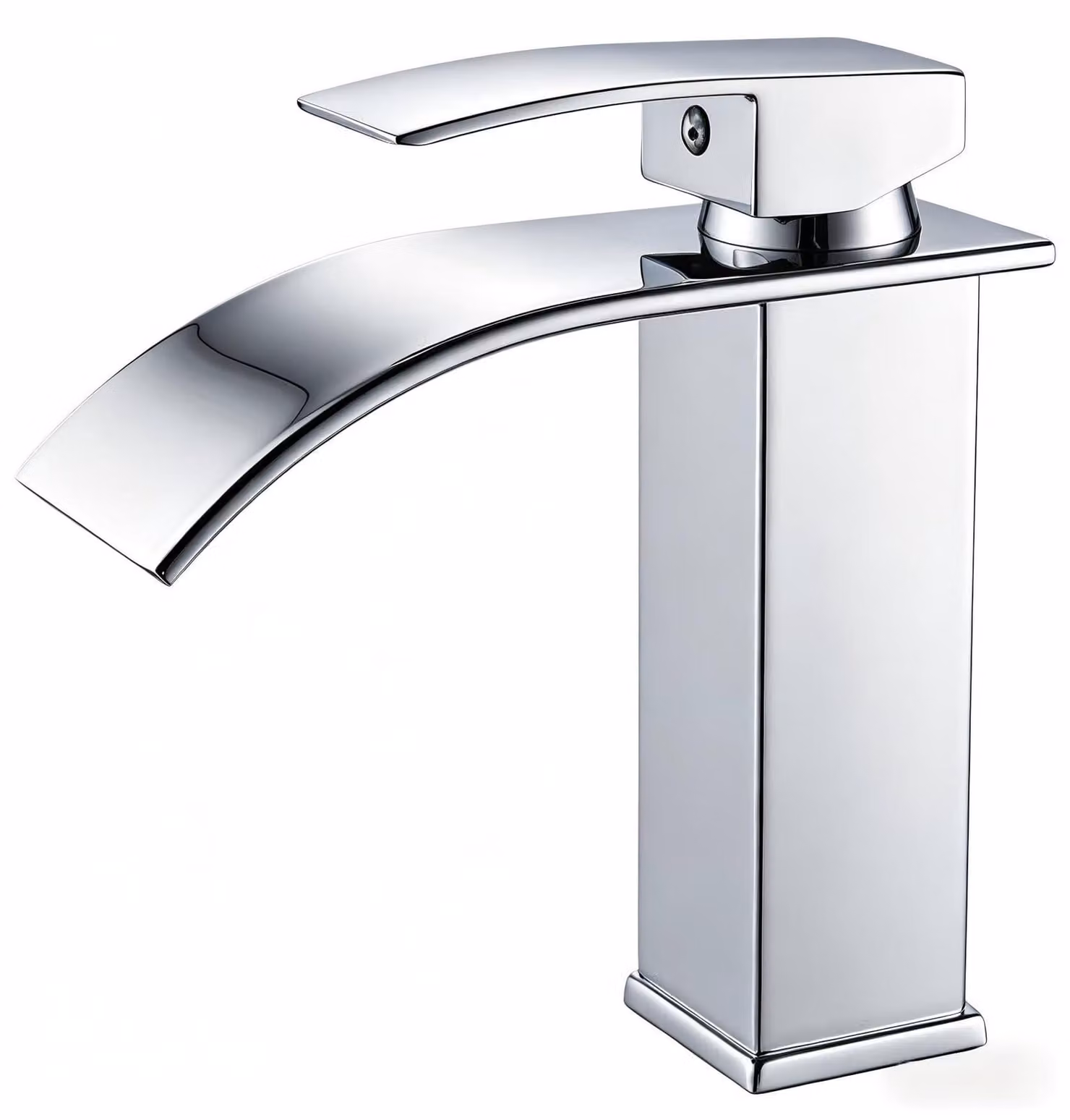 Rubinetto a cascata moderno per il bagno