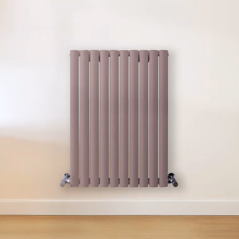 Radiatore di Design Orizzontale Viola (Dahlia Viola) - 800mm x 590mm - Pannello Doppio  - Revive