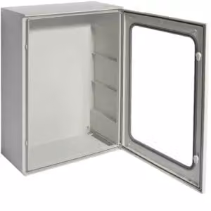 Armadio Orion, poliestere, classe di protezione II, anta trasparente 800x600x300 mm
