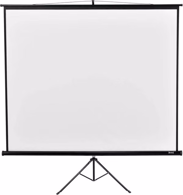 Schermo di proiezione portatile con supporto a treppiede regolabile HD 3D compatibile 113 Pollici 203 x 203 cm 03_0001639