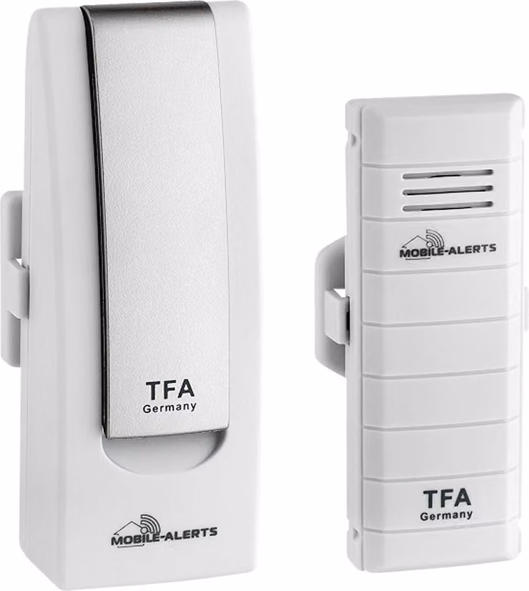 TFA - Set di partenza con trasmettitore di temperatura WEATHERHUB 31.4001.02 - bianco