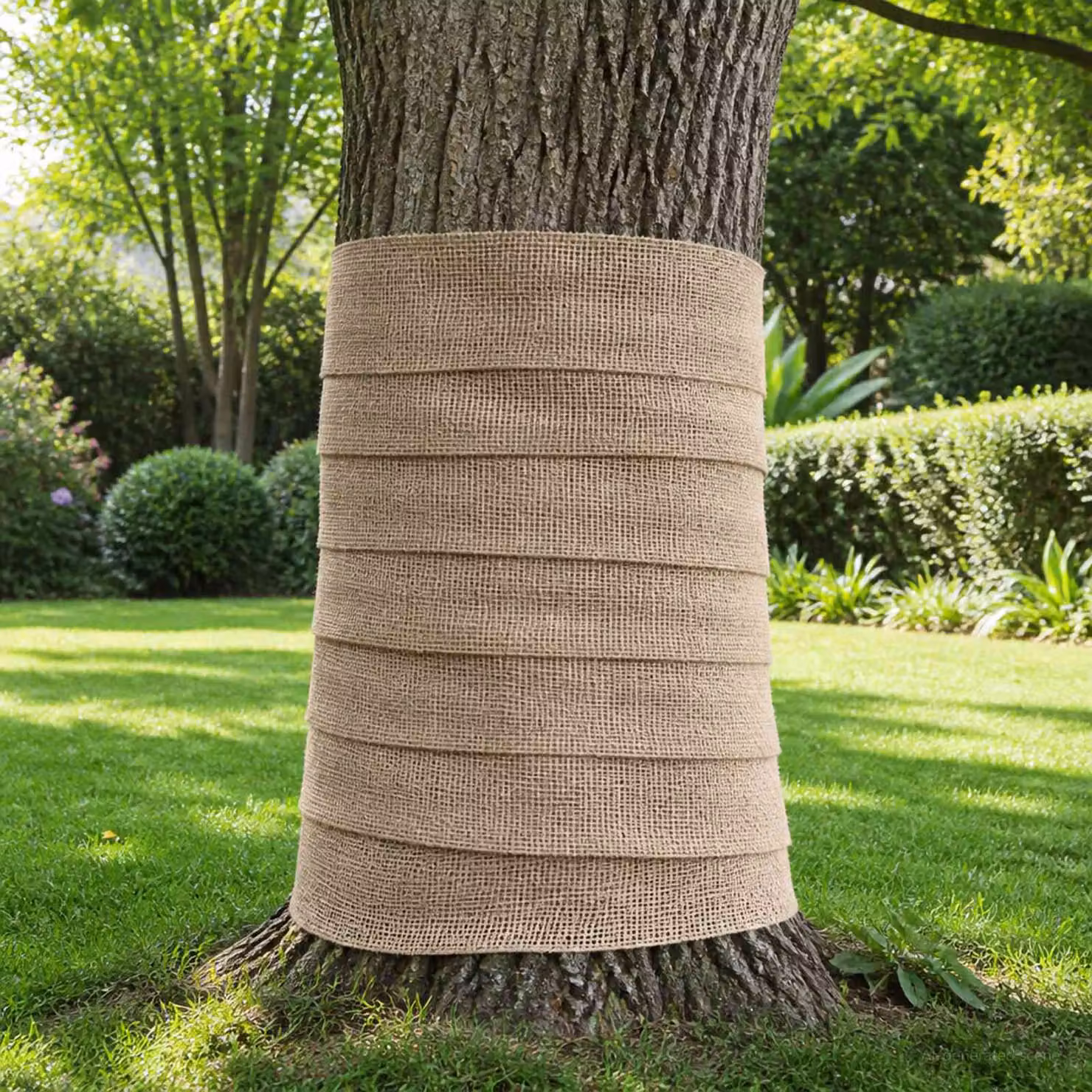 Rotolo di juta naturale vidaXL per decorazione di piante e giardini, L: 1000 cm, P: 160 cm