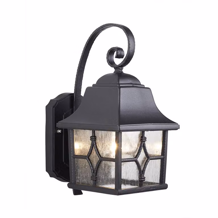 Applique da esterno in stile retrò, nera, E27, 60 W, Kent Elstead