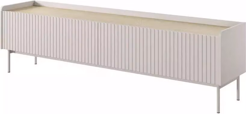Mobile TV 153 cm MATION - rovere scandinavo / beige