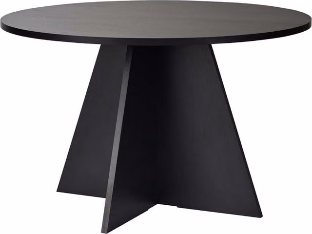 Tavolo da pranzo rotondo 120 cm Virella nero