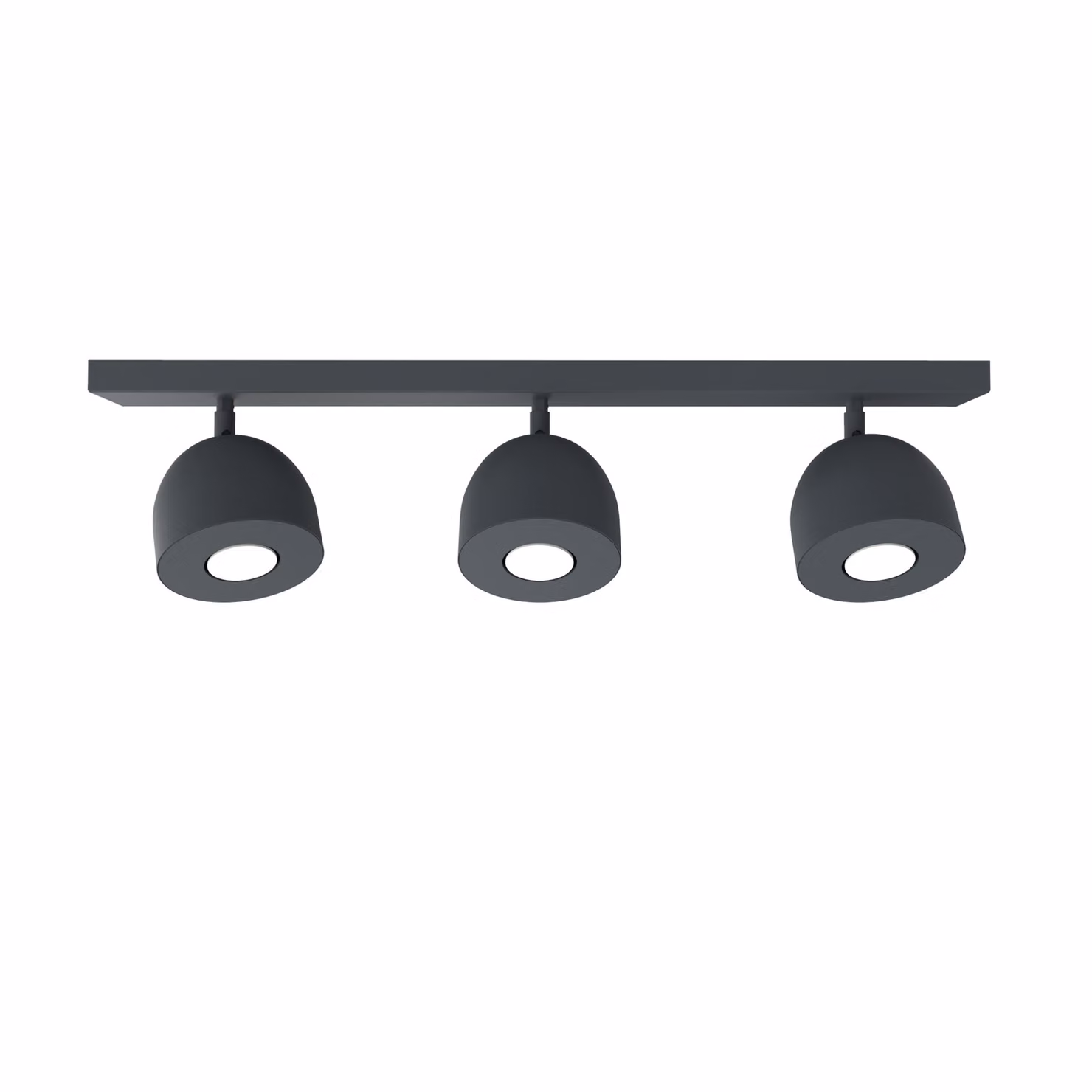 Lampada Da Soffitto Campanella 3X Monocolore Opaca