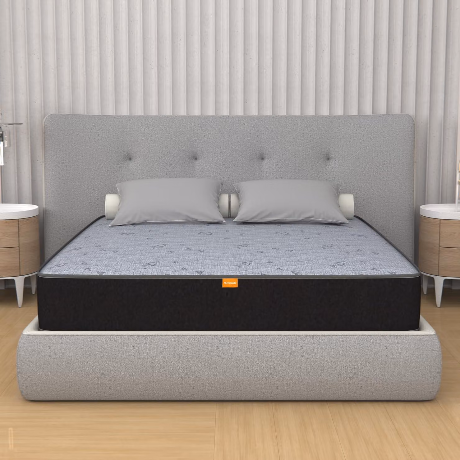 Materasso in memory foam, dimensioni 80x190 cm, altezza 22 cm, marca Summit
