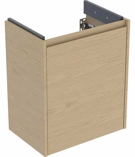 Geberit Renova Compact meuble sous lavabo, avec une porte, 50x60,5x33,7cm, 504.083.PS.1, 504.083.PS.1