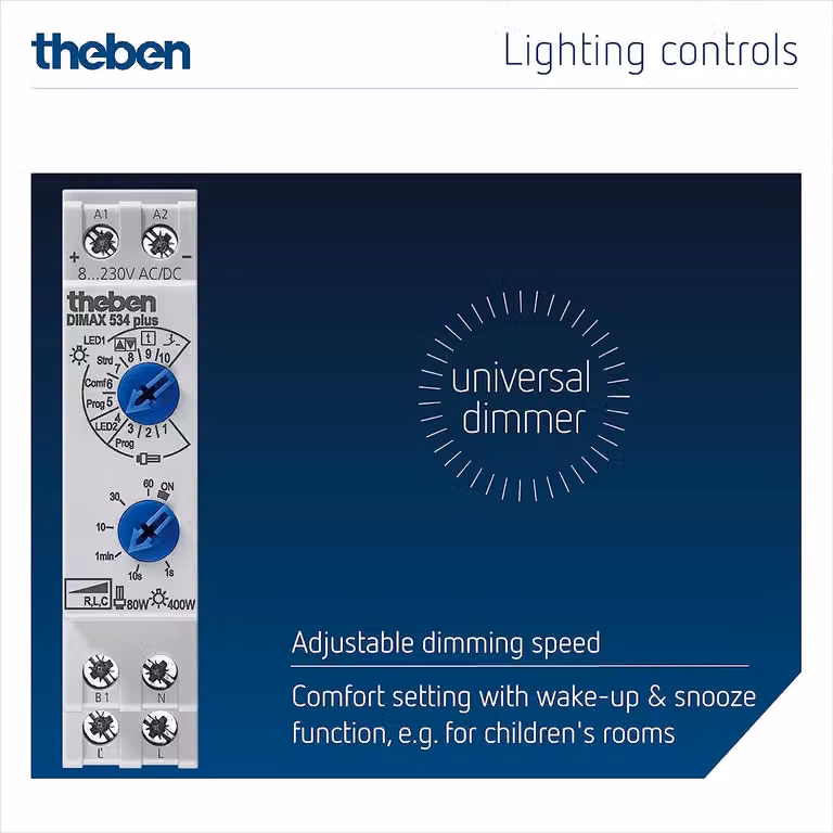 Theben DIMAX 534 plus - Dimmer