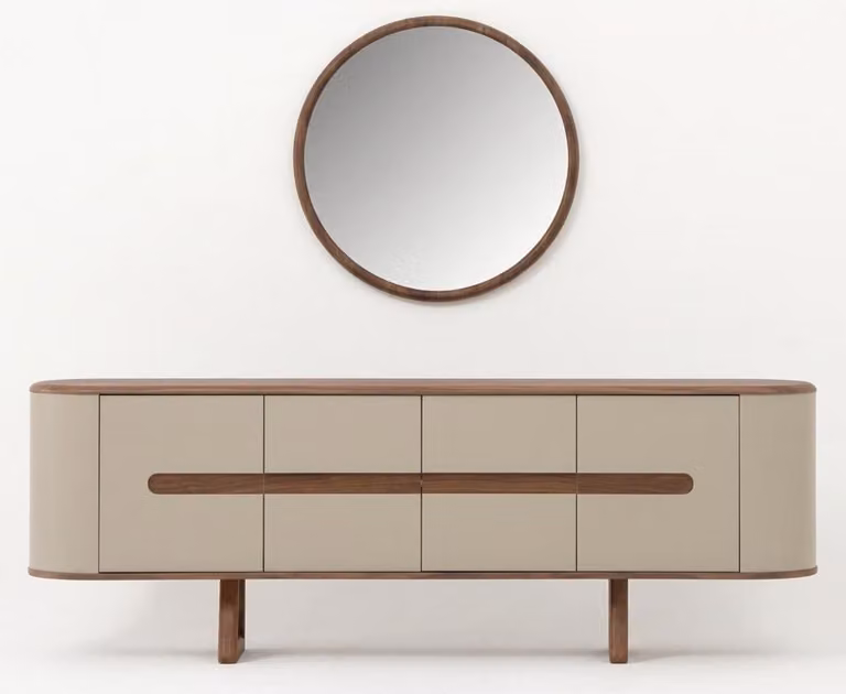 Mobile contenitore moderno con specchio, per un'atmosfera elegante