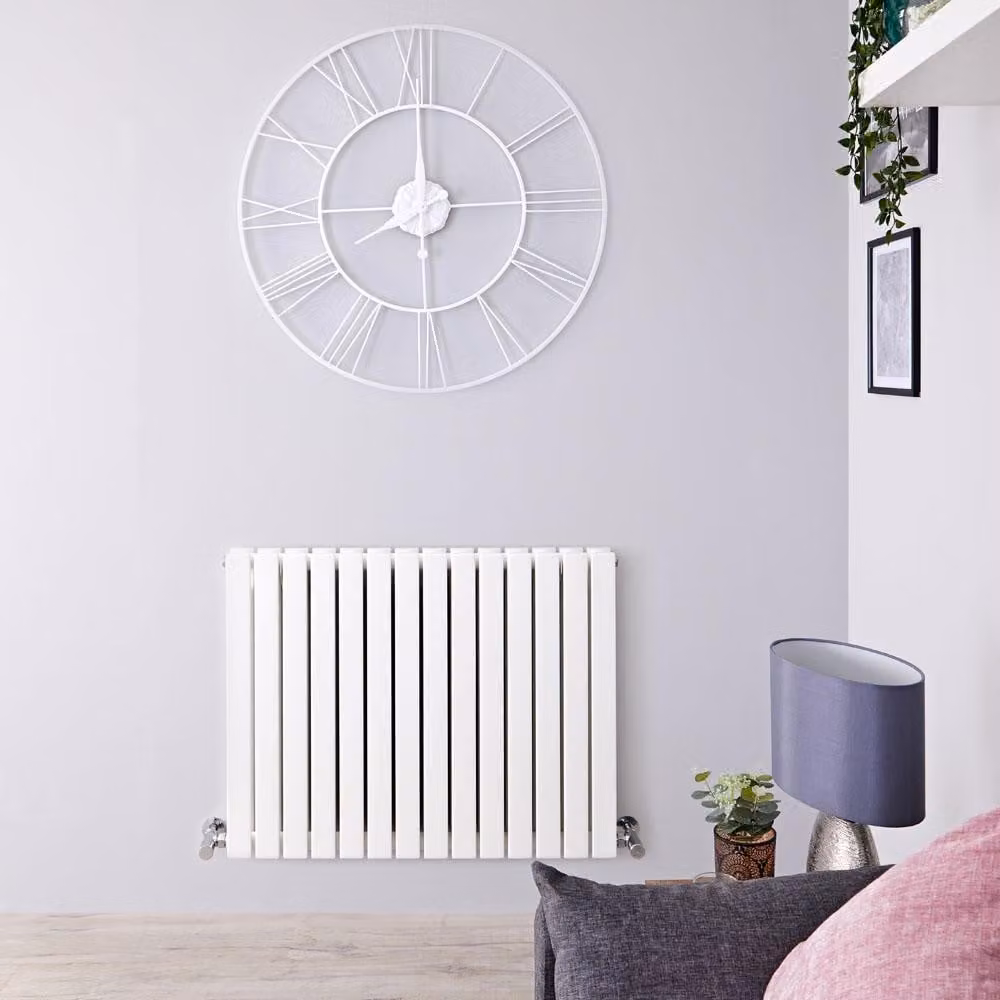Radiatore Design Orizzontale Bianco 635x834mm 1030W - Sloane