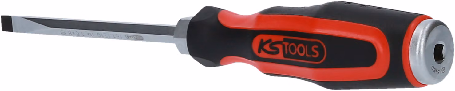 KS TOOLS ERGOTORQUEmax Cacciavite a taglio 8,0 mm 310 mm - 151.1219