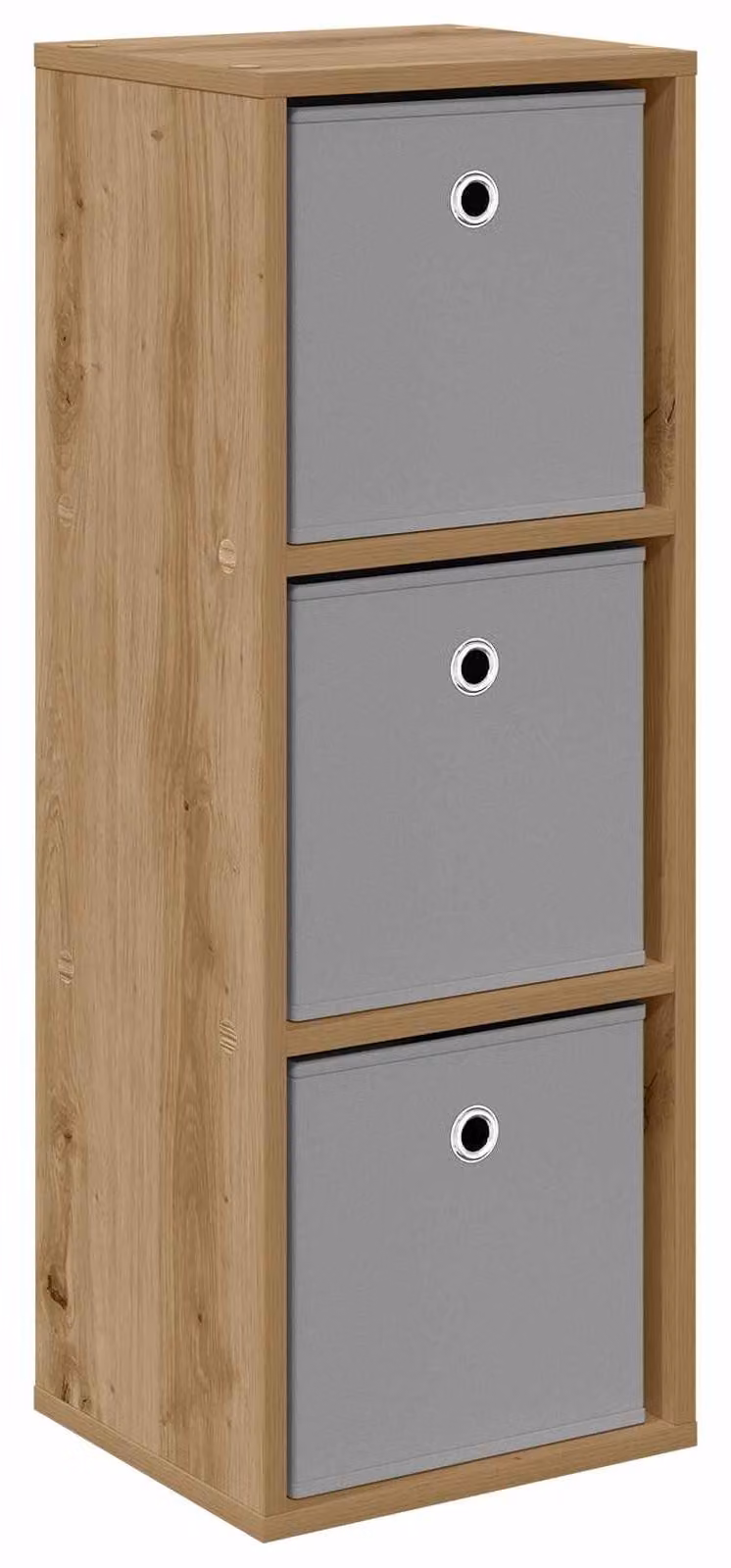Credenza con cassetto Rovere artigianale 30,5 x 27 x 84,5 cm