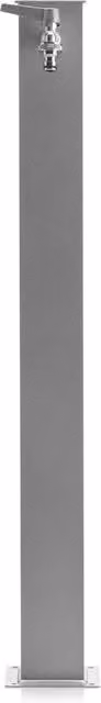 Fontana da Giardino con Rubinetto Belfer 42/Q in Alluminio Grigio e Argento
