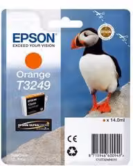 Cartuccia per stampante Epson Ultra Chrome T3249 Arancione