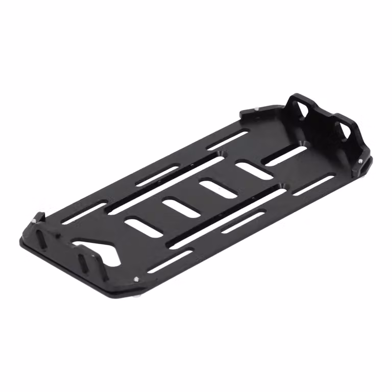 Supporto batteria RC, piastra batteria RC, piastra batteria RC 1/10, piastra supporto batteria RC, supporto batteria in lega di alluminio, supporto batteria per Axial SCX10