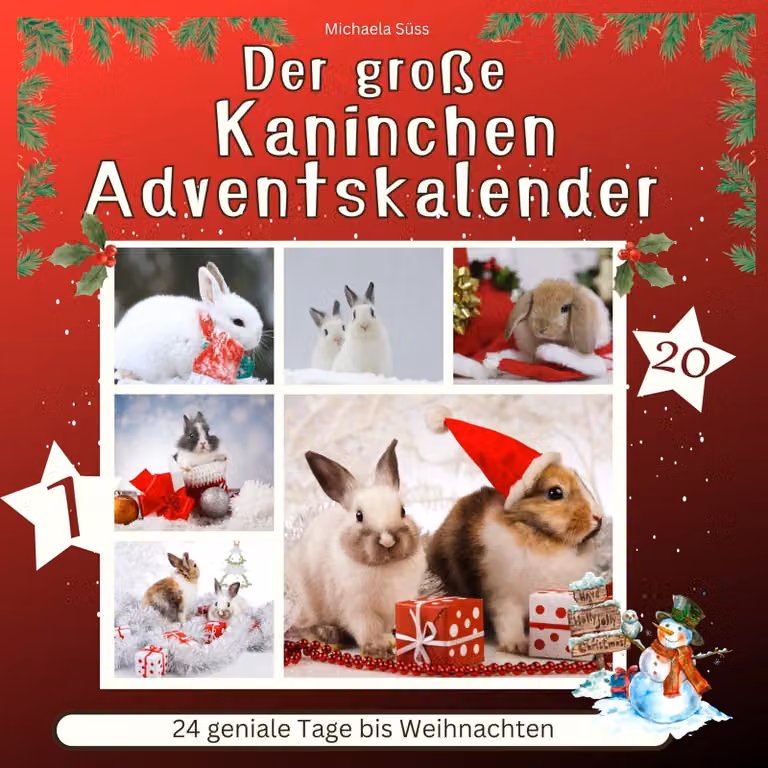 Calendario dell'Avvento a tema coniglietto: 24 giorni geniali fino a Natale
